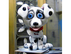 Пластиковая скульптура пес Spot